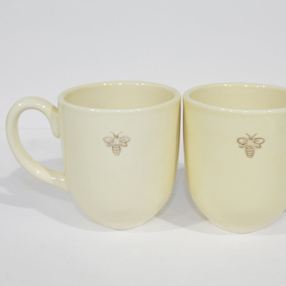Pottery Barn Other - TWO VINTAGE POTTERY BARN BEE COFFE MUG